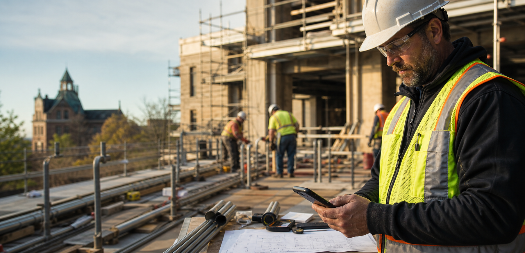 Labor Tracking Dashboard at Jobsite