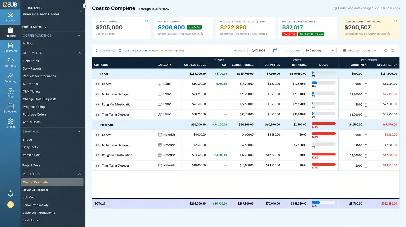 esub-cost-to-complete-web