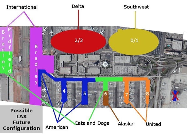 LAX Airport Delta terminal