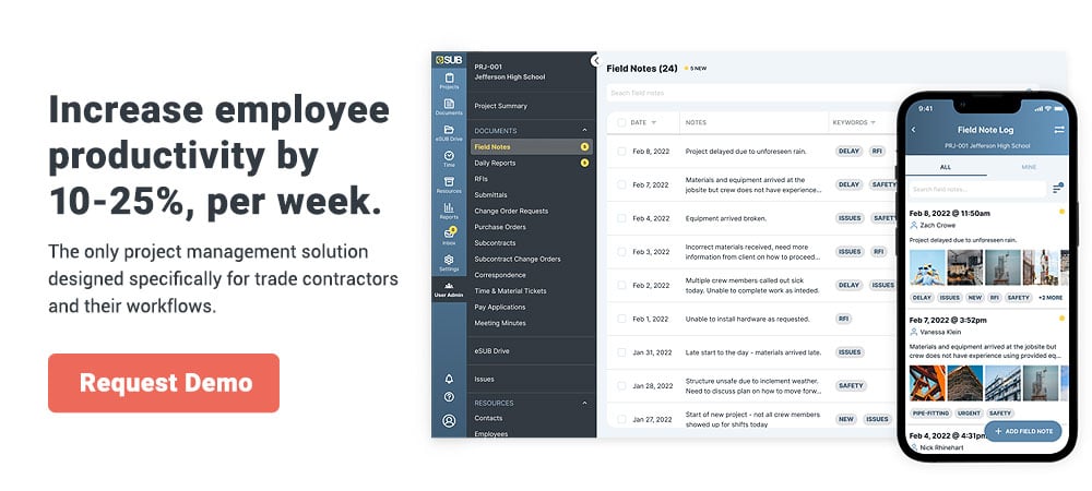Subcontractor Software