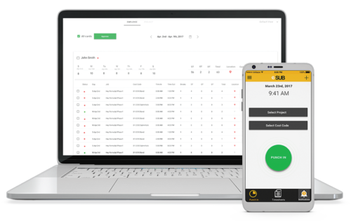 Time card apps