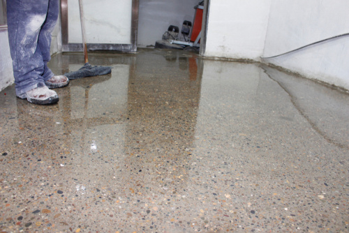 polished concrete