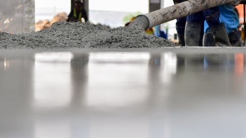 curing concrete