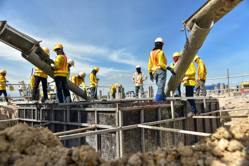 concrete demolishing