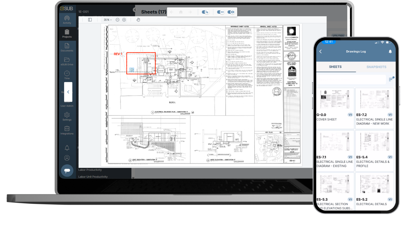 Drawing Sheet Web&Mobile