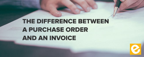 purchase orders and invoices