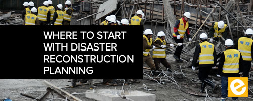 disaster reconstruction
