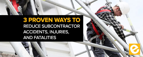 Reduce Subcontractor Accidents