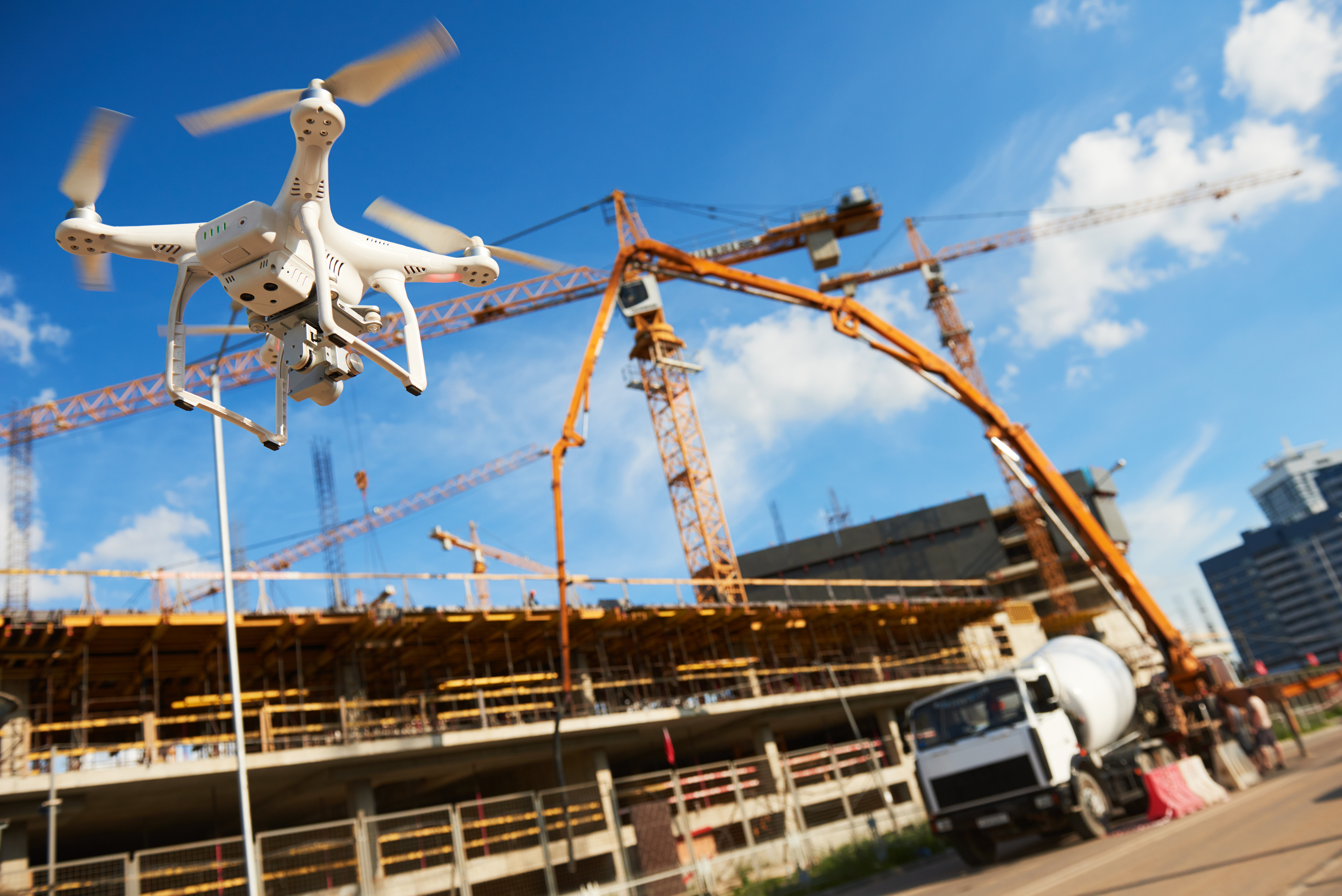 drone robotics construction technology